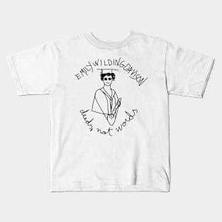 Emily Wilding Davison by 9JD Kids T-Shirt